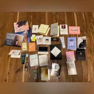 Beauty perfume, makeup sample lot